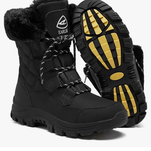 Earlde women snow boots 8 wide - Picture 2 of 11